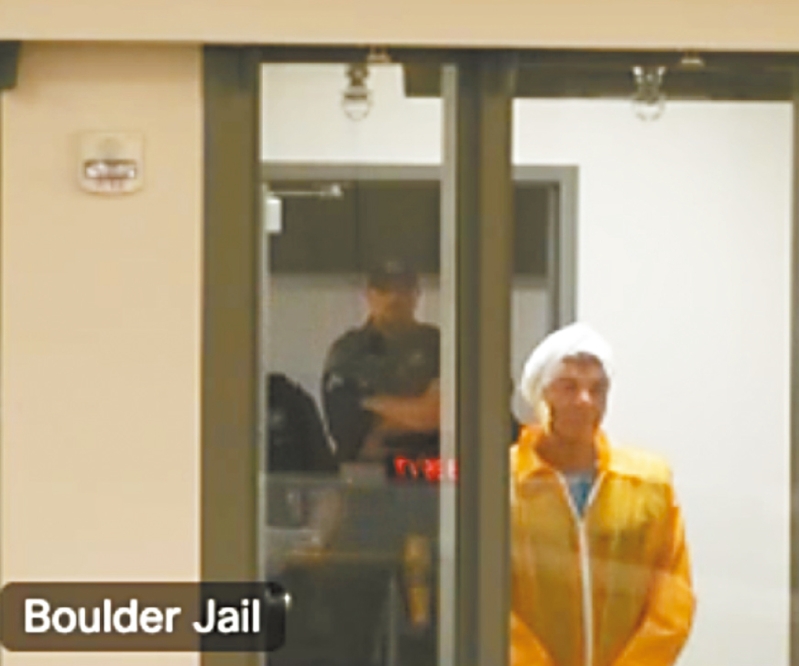 涉嫌在科州博尔德市针对以色列人集会发动袭击的嫌疑人索利曼，2日在博尔德县监狱出庭受审